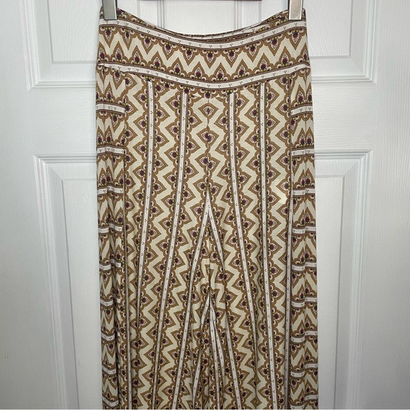 Farm Rio x Anthropologie Wide Leg Geometric Palazzo Pants Extra Small - Picture 4 of 10